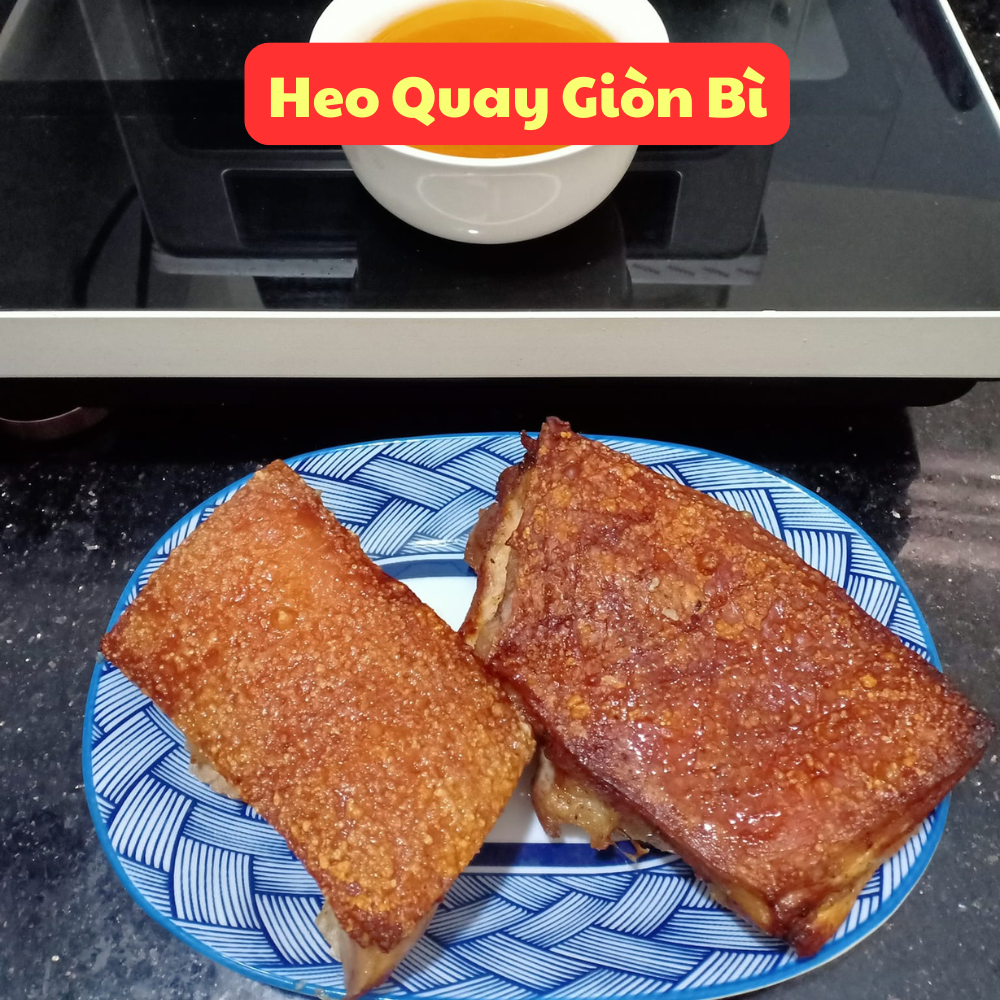 Heo quay nổ bì